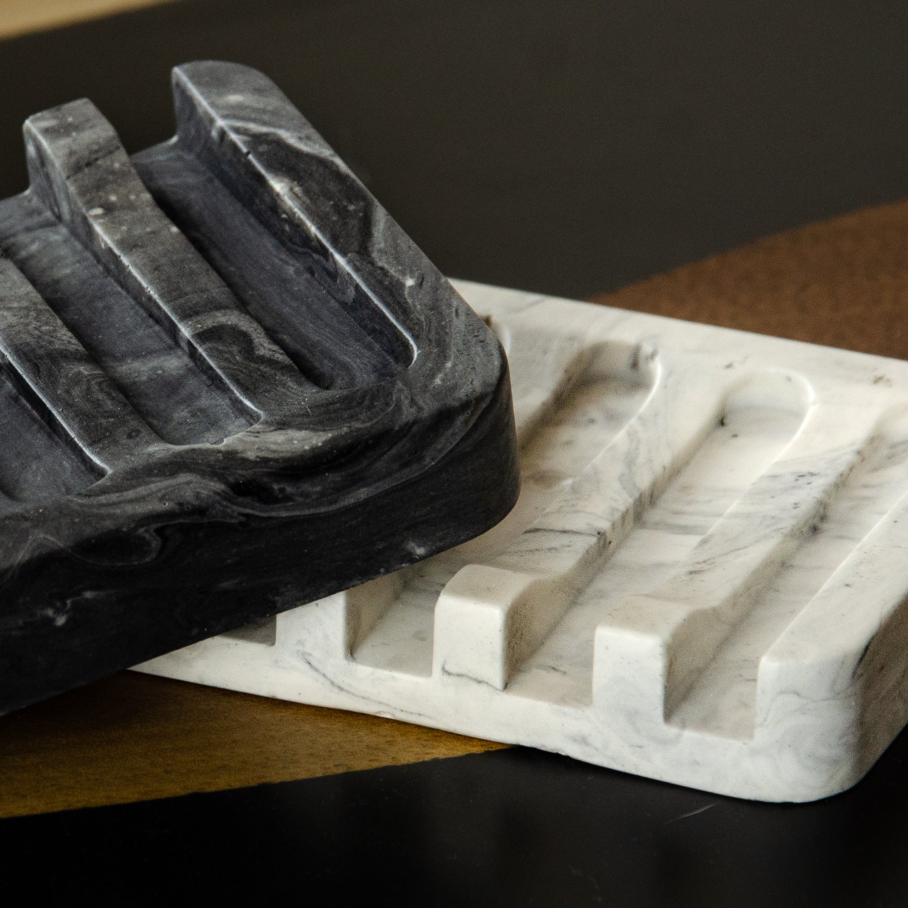 Marbled Soap Dish - New Elegance