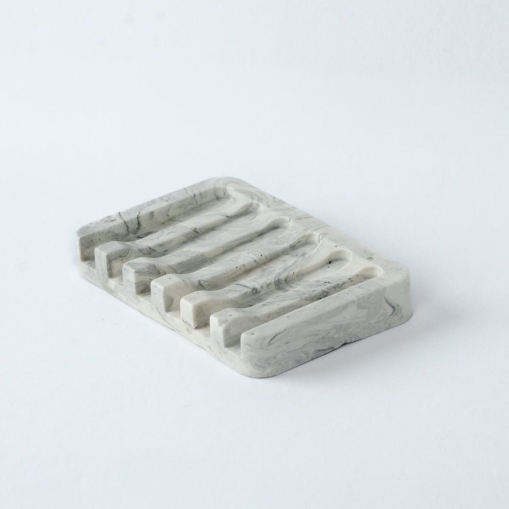 Marbled Soap Dish